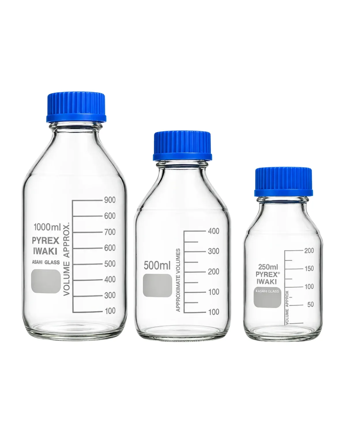 Clear Glass Reagent Bottles