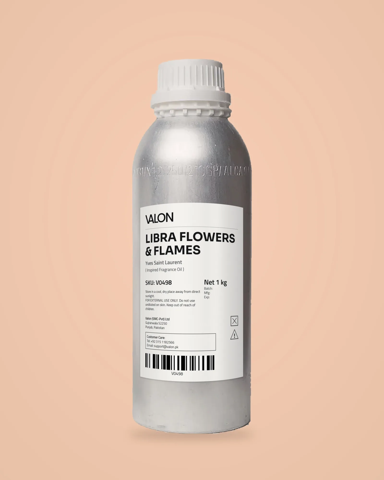 Libra Flowers & Flames